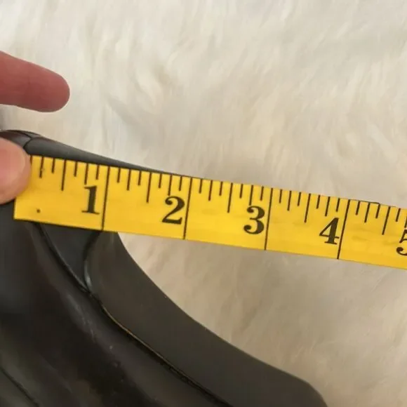 Steve Madden Womens Elettra Faux Leather Peep Toe Ankle Boots 8.5 - Picture 7 of 7